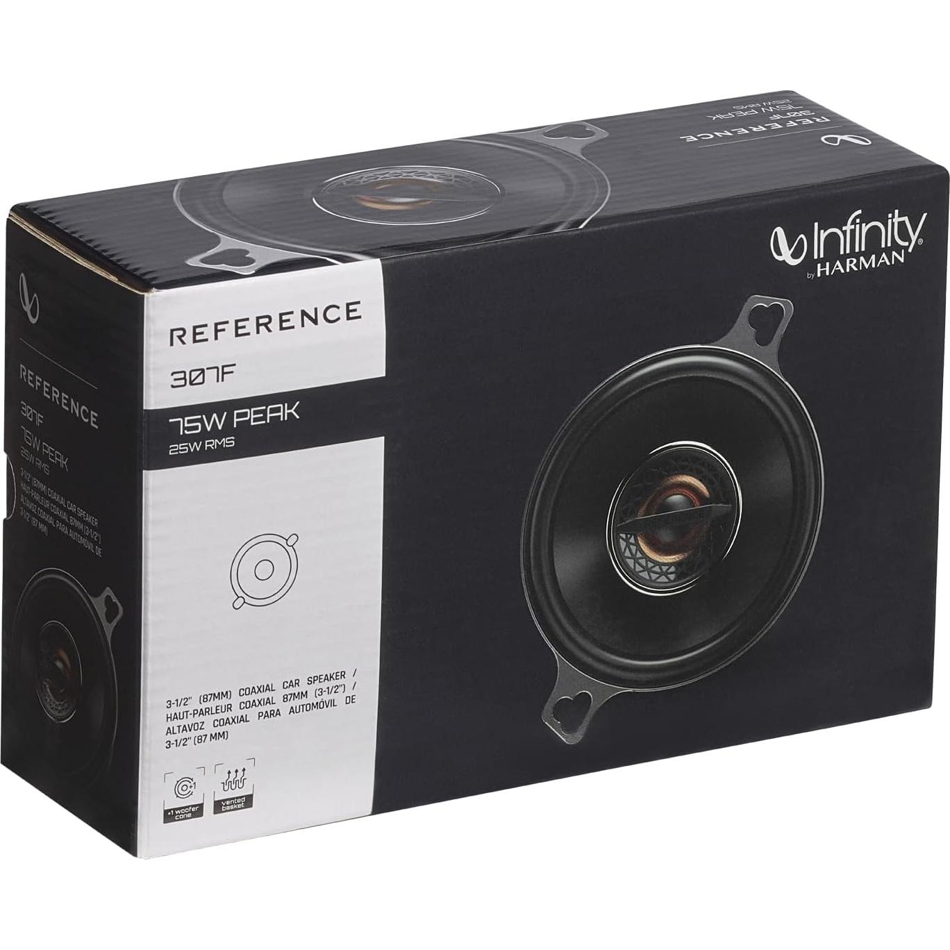 Altavoces Coaxiales Infinity REF307F 3.5" 8.89 cm Automotriz