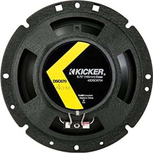 Altavoces Coaxiales Kicker DSC670 6.75" 240W 4 Ohm