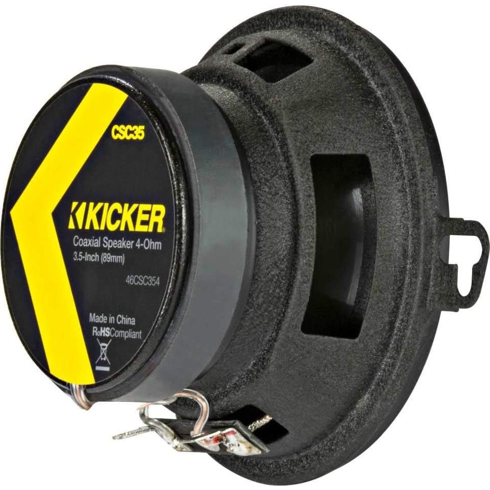 Altavoces Coaxiales Kicker 46CSC354 3.5" Impermeables 4 Ohm