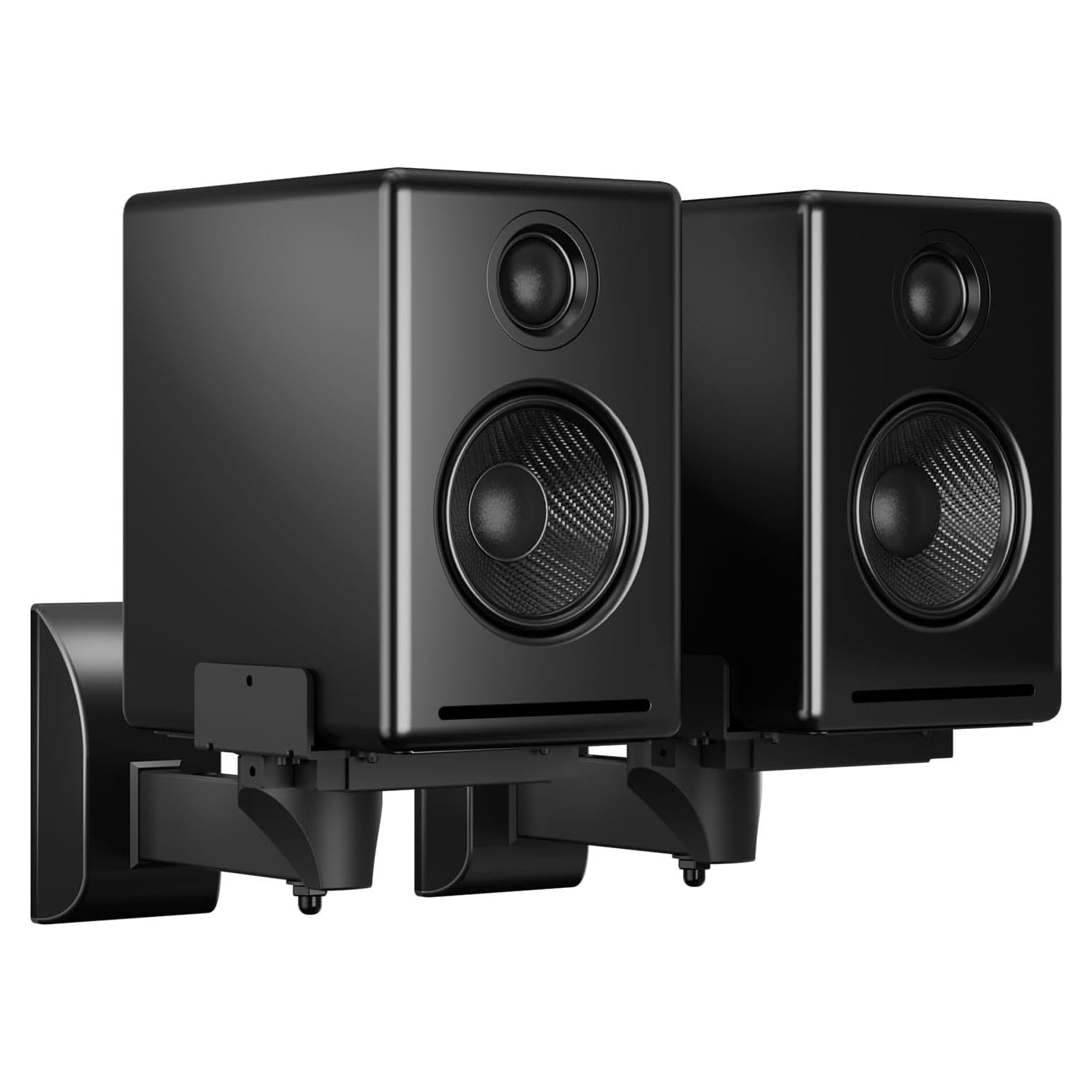 Soportes de Pared para Altavoces Suptek - Ajustables 25kg, 2 Piezas