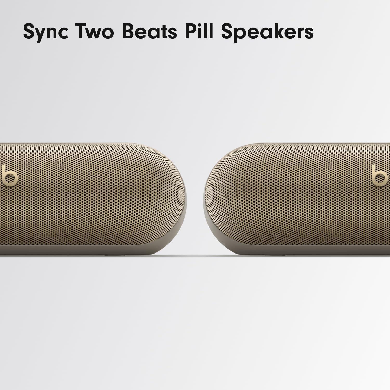 Altavoz Bluetooth Beats Pill Oro Champán - 24h Batería IP67
