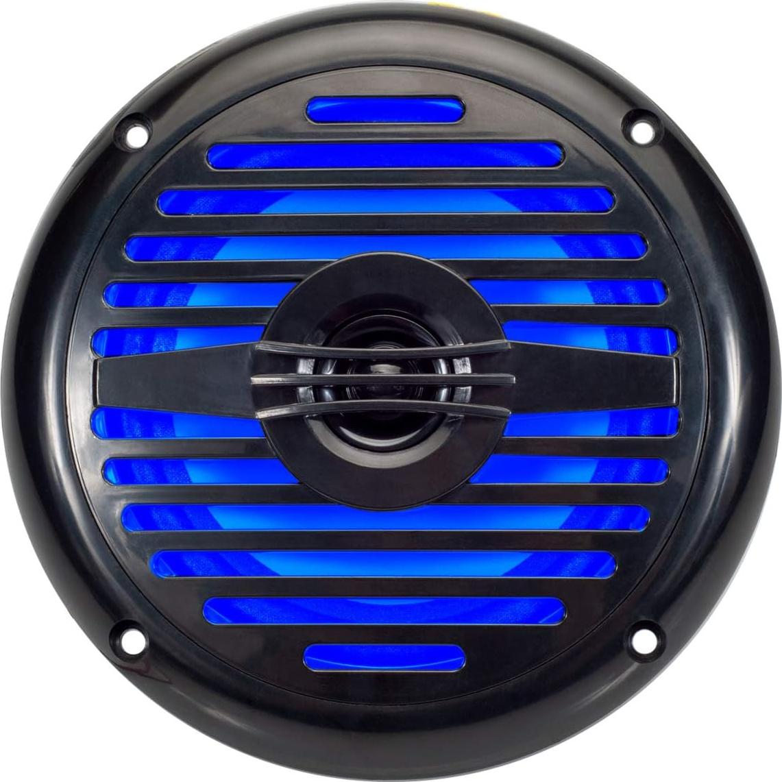 Altavoces Coaxiales Resistentes al Agua Magnadyne WR5B LED 5.25"