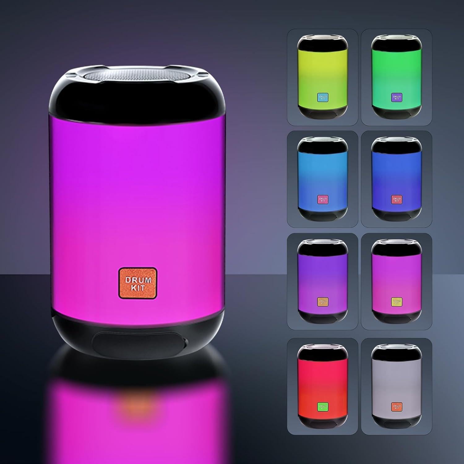 Juego de Batería de Aire KOQQQ K20 con Bluetooth y Pedales