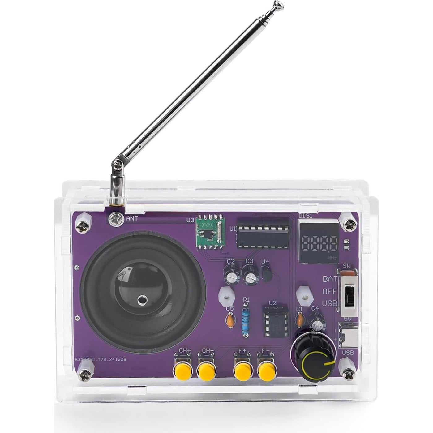 Kit de Soldadura de Radio FM LEPANDA XP-ShouYJ-01 con Altavoz