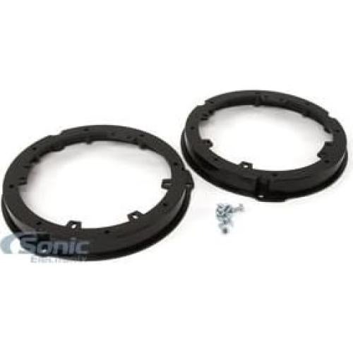 Placa de Pared Metra para Altavoz 6.5" Negro - Par