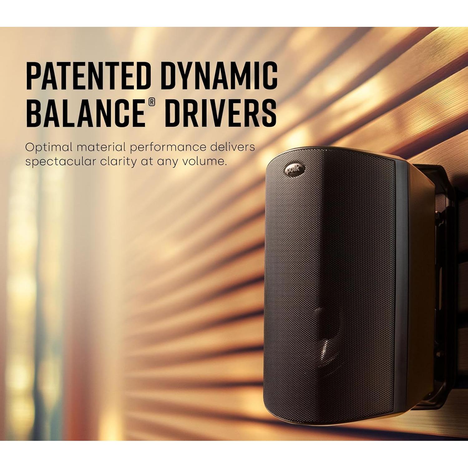 Altavoces Polk Audio Atrium 5 para exteriores, blancos, 2.08 kg