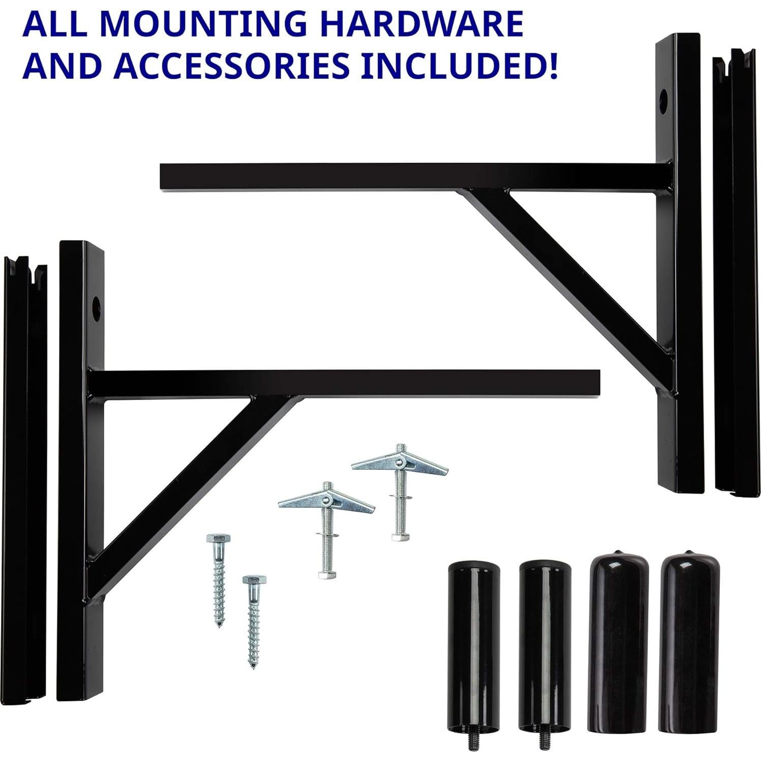 Soporte de Altavoz de Pared LyxPro WSB15B - Metal 40.82 kg