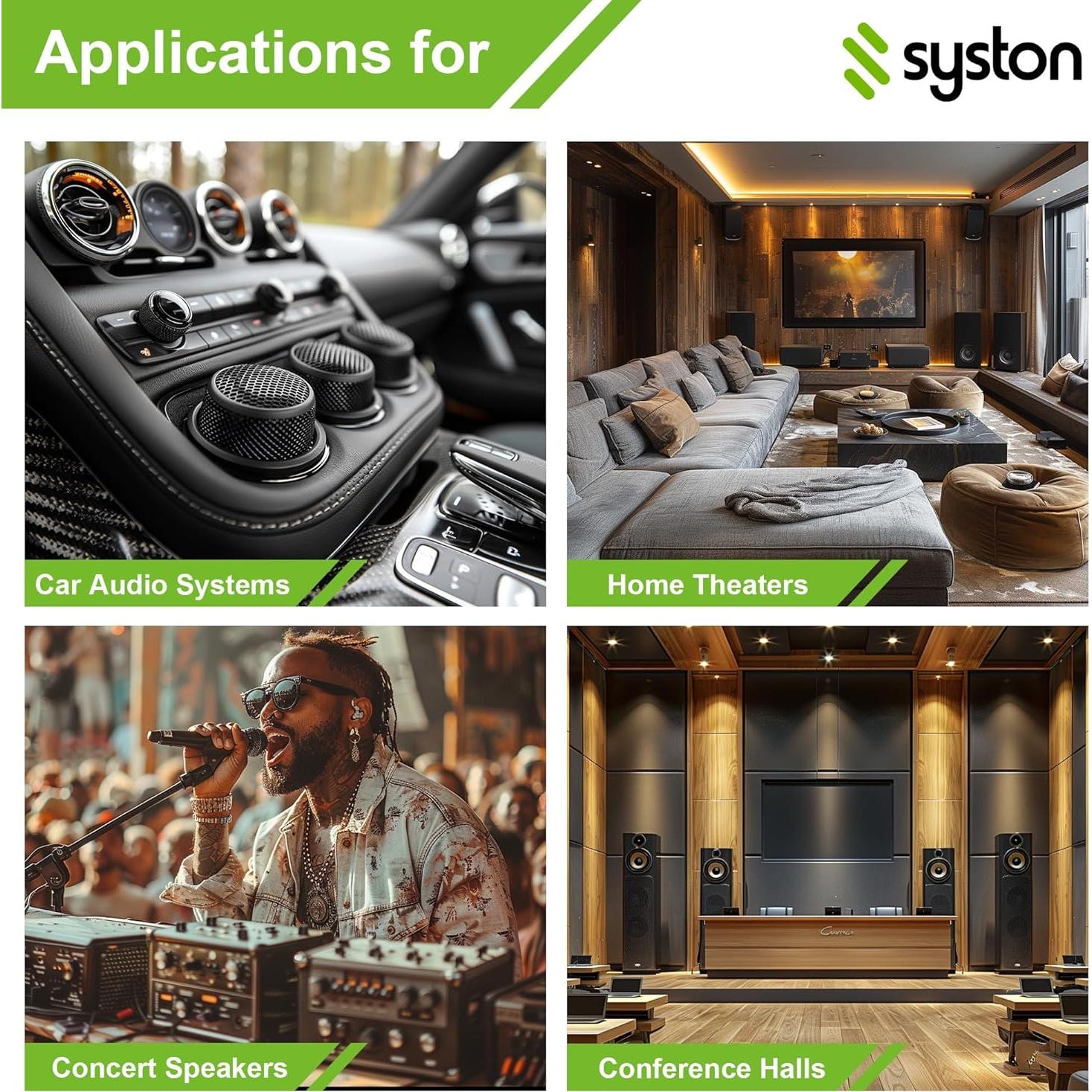 Cable de Audio SYSTON 16/4 OFC 30.48 m Blanco para Altavoces