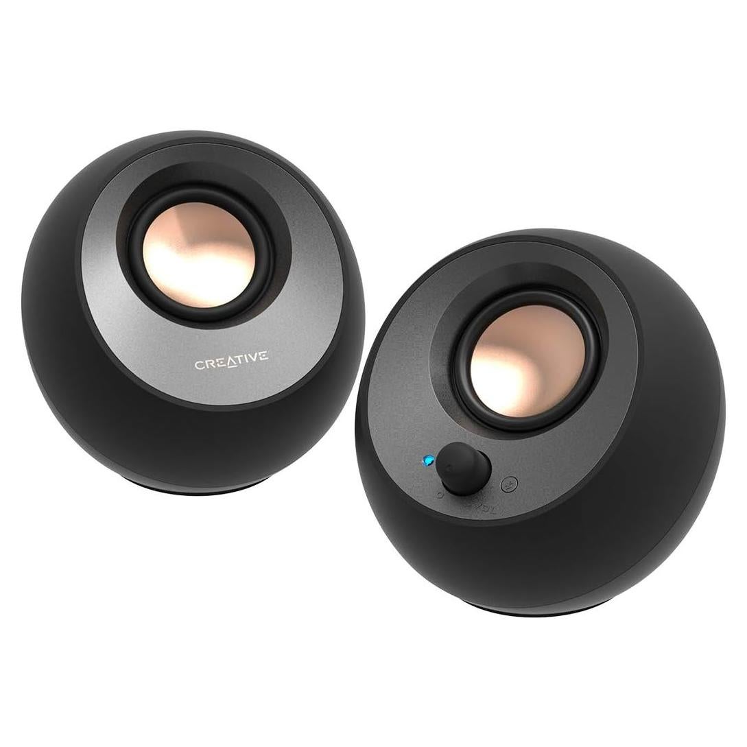 Altavoces Creative Pebble V3 2.0 Bluetooth USB-C 8W RMS Negro