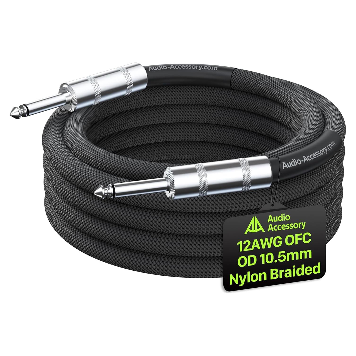 Cable de altavoz 12 AWG AA AUDIO ACCESSORY 2.01 m trenzado