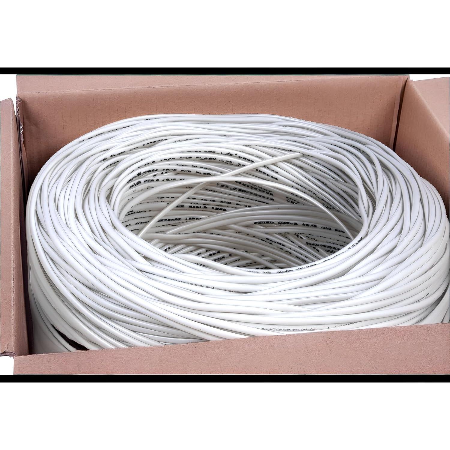Cable Bajo Voltaje Trenzado 18 AWG 1000 pies PVC Five Star