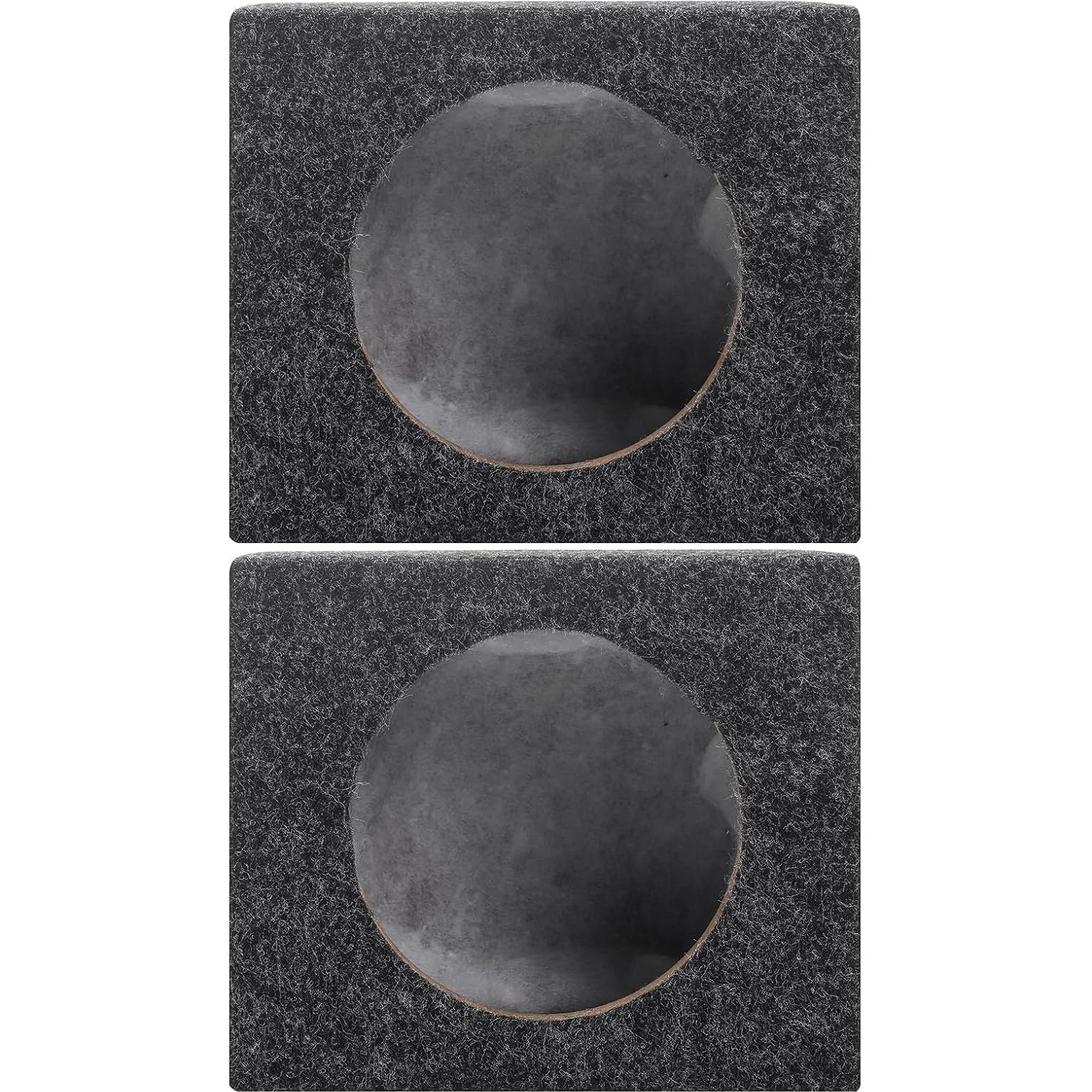 Caja de Altavoz para Coche BBTO 2 Pcs 6.5" Estilo Angulado