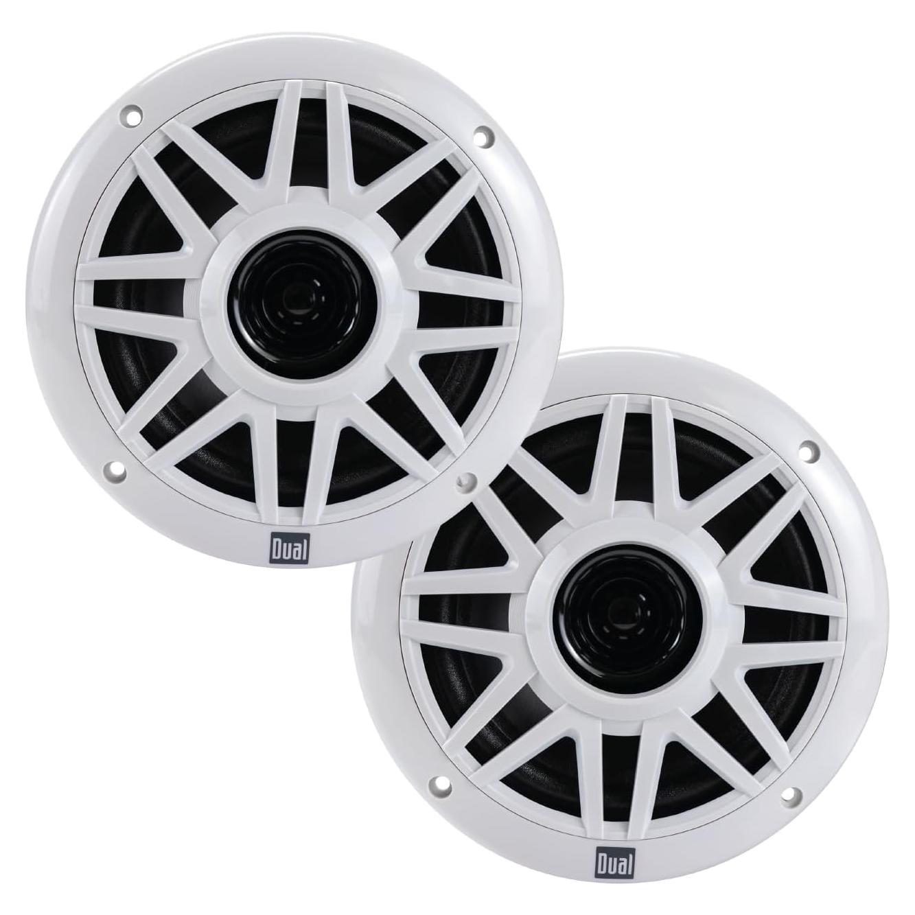 Altavoces Marinos Dual DMP623 6.5" 100W Resistentes al Clima