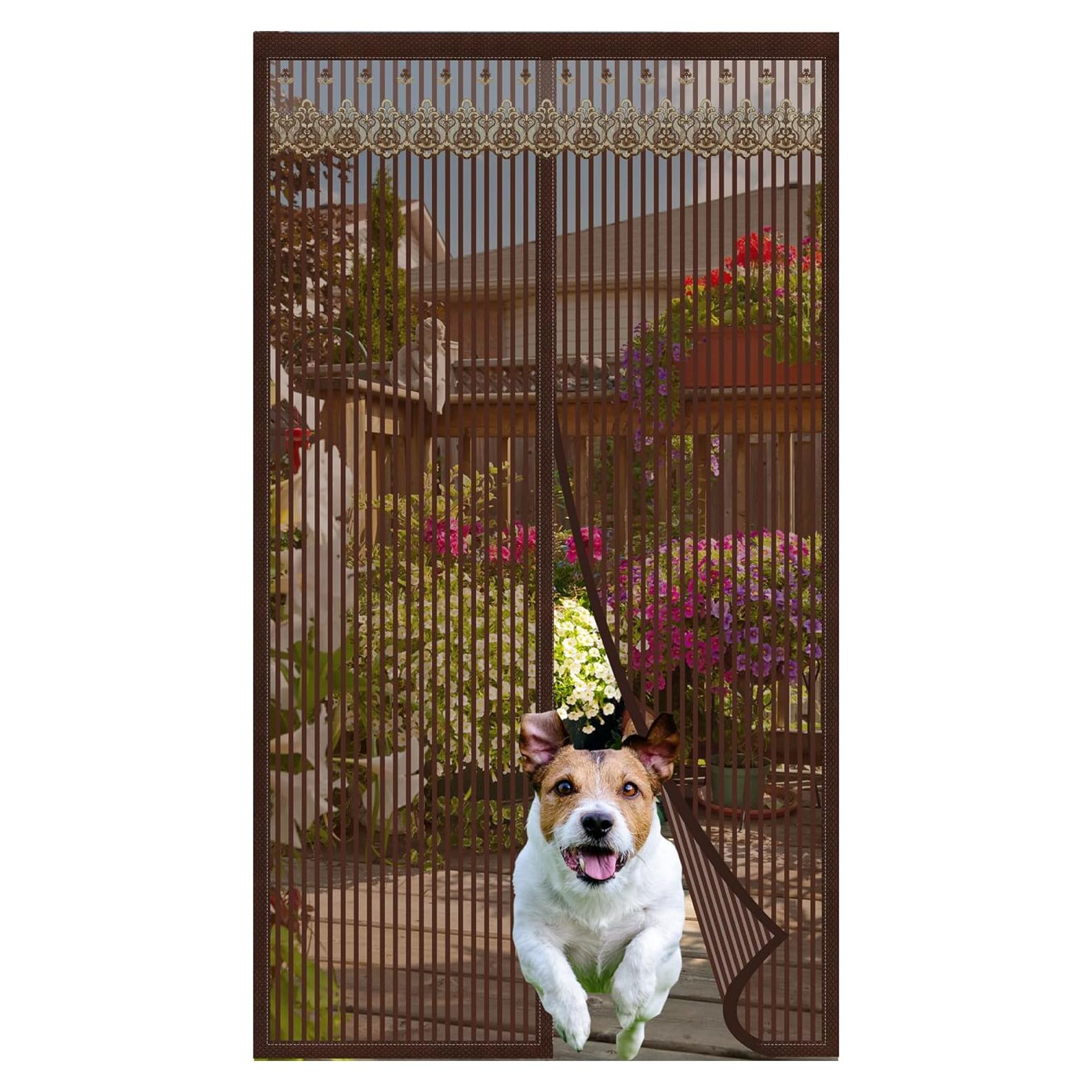 Puerta de Pantalla Magnética HAOMAIJIA 91x203 cm con Imán