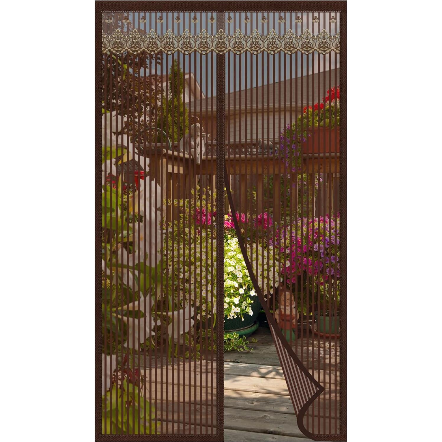 Puerta de Pantalla Magnética HAOMAIJIA 91x203 cm con Imán