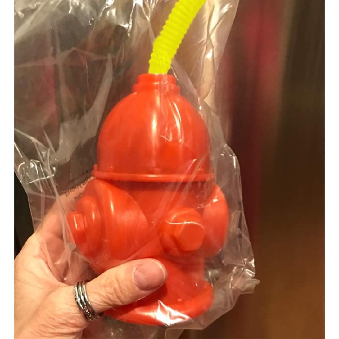 Tazas de Hidrante 4E's Amarillo 10 Piezas 354 ml Fiesta Bombero