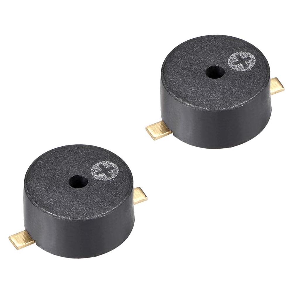 Zumbador Electrónico Pasivo uxcell 5V DC 85dB 2 Pcs