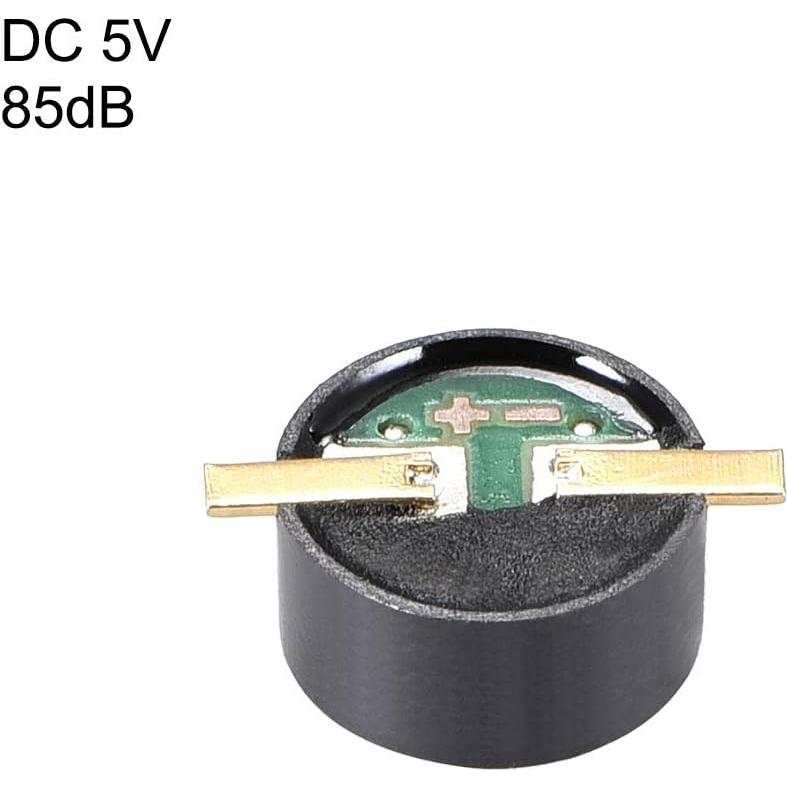 Zumbador Electrónico Pasivo uxcell 5V DC 85dB 2 Pcs