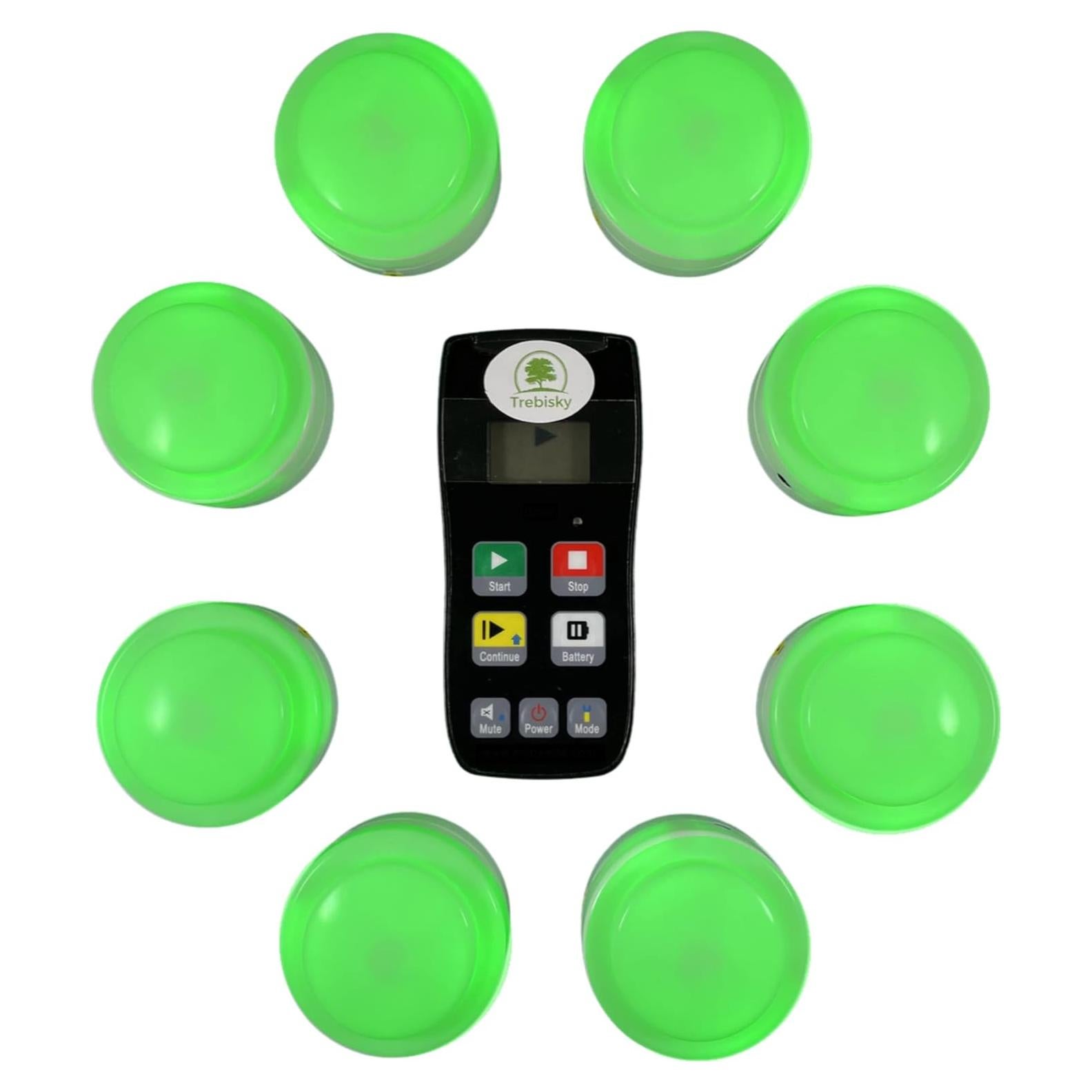 Sistema de Timbre Inalámbrico Trebisky para Juegos 8 Jugadores