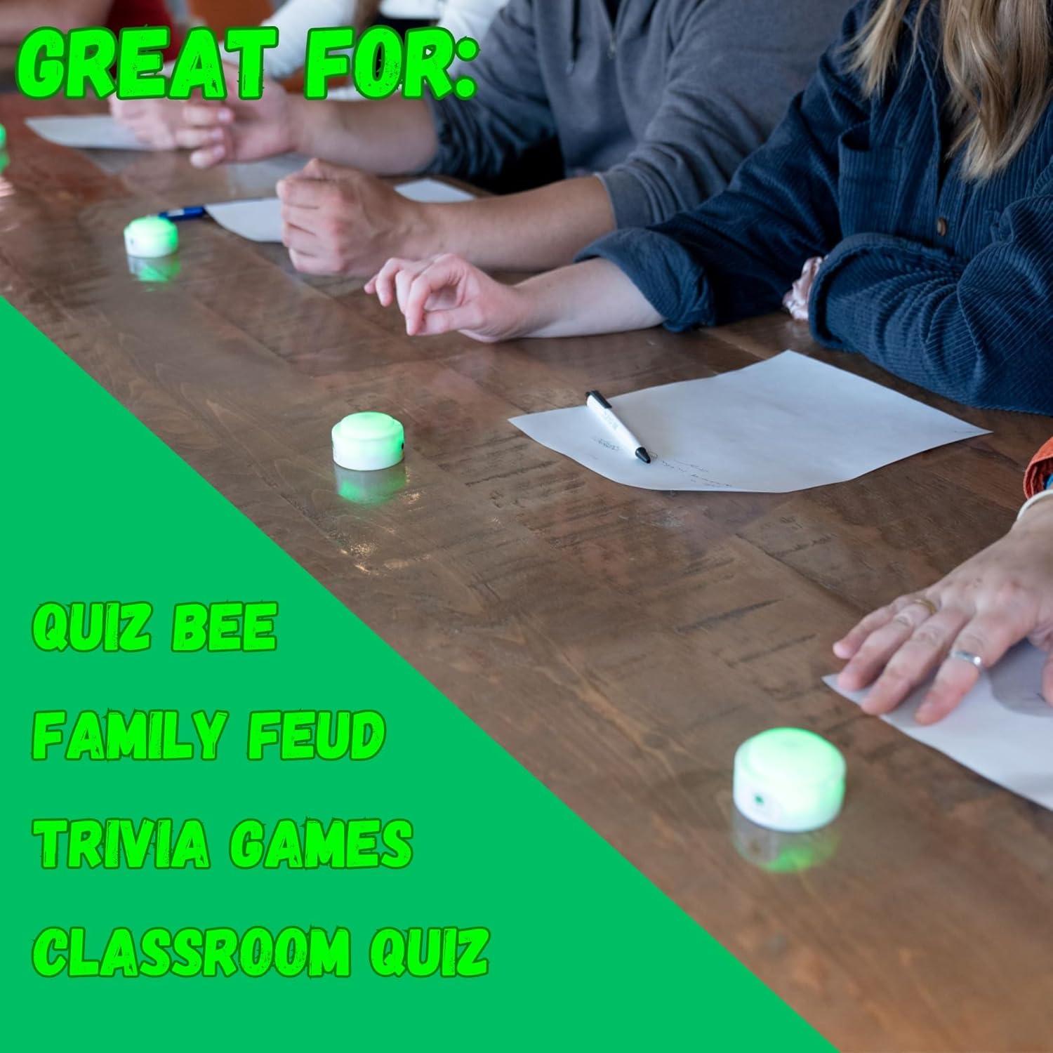 Sistema de Timbre Inalámbrico Trebisky para Juegos 8 Jugadores