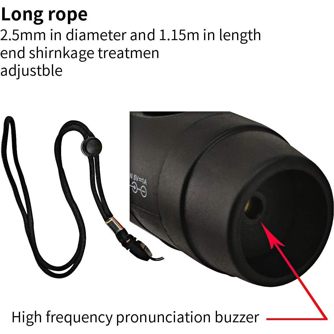 Silbato Electrónico ZHT USB para Árbitros y Emergencias