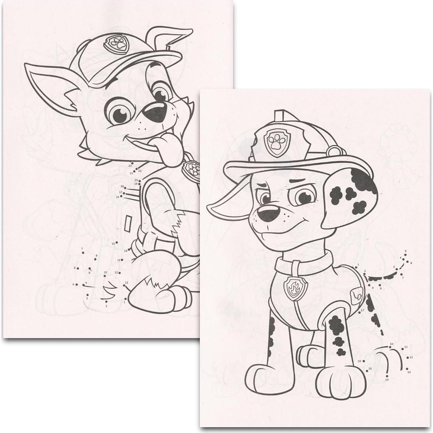 Libro para Colorear Jumbo Paw Patrol Skye Niñas 2-4 Años