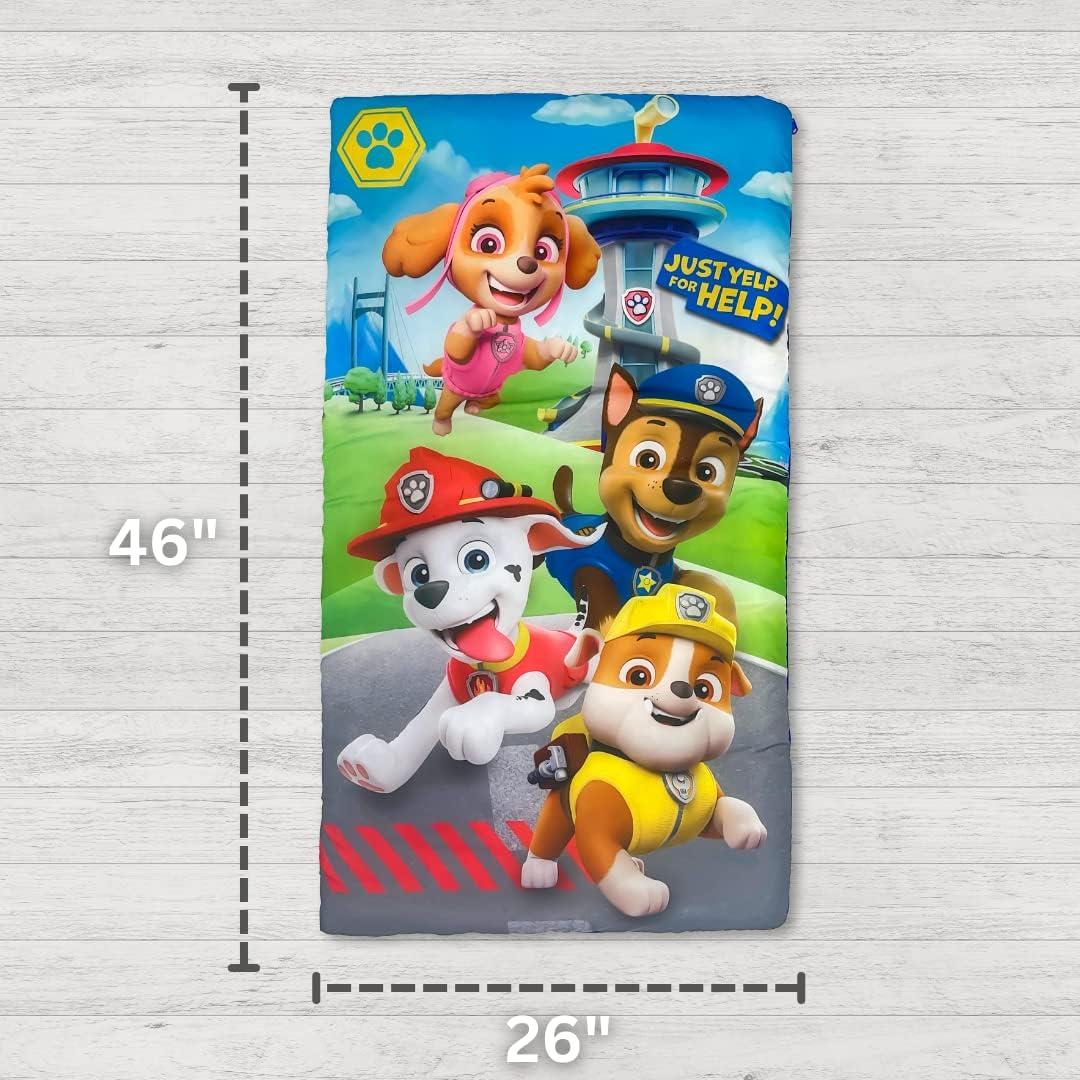 Saco de Dormir Franco Paw Patrol 2 Piezas Suave y Liviano
