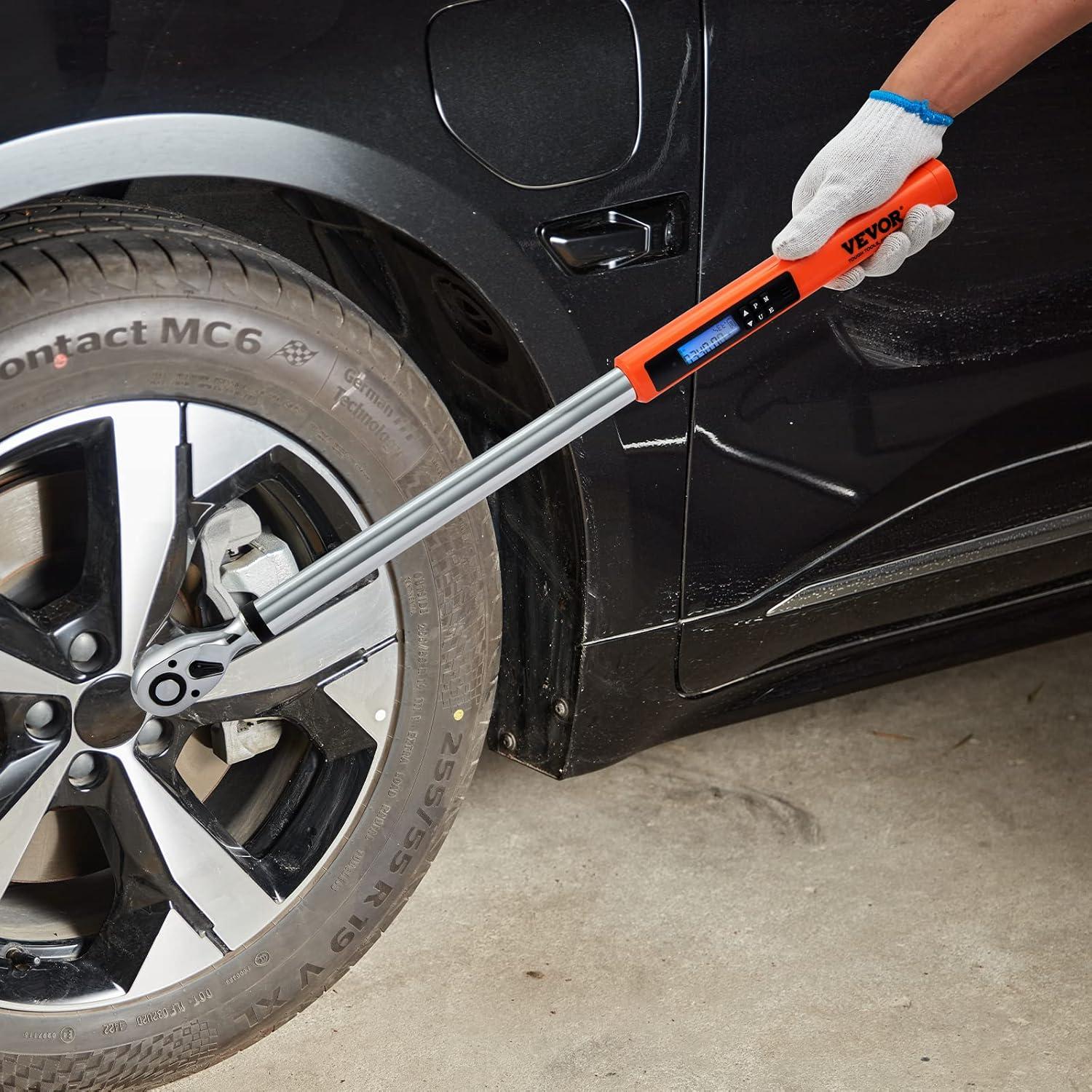 Llave de Torque Digital VEVOR 1/2" 34-340 Nm Precisión ±2%