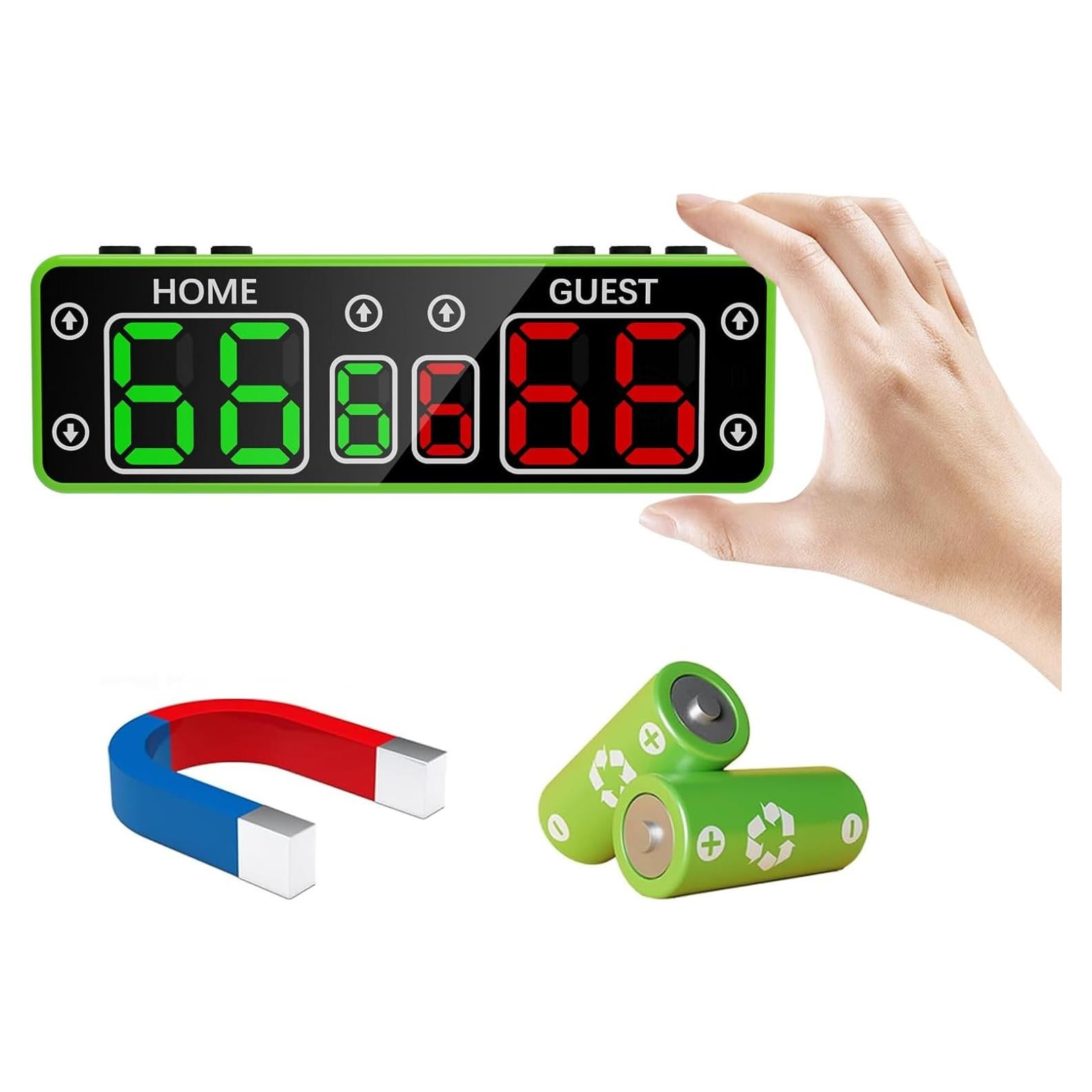 Marcador Electrónico Portátil GAN XIN V306 LED Verde