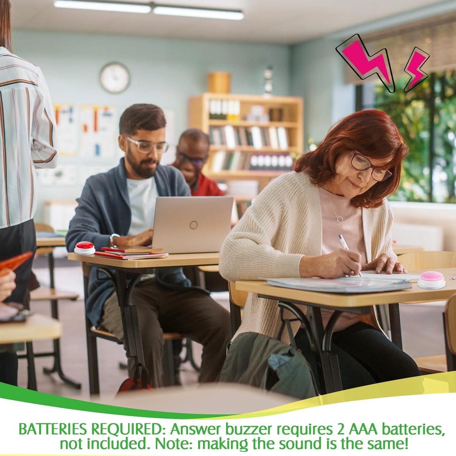 Botones de Sonido de Animales Syhood - 8 Pcs LED para Juegos