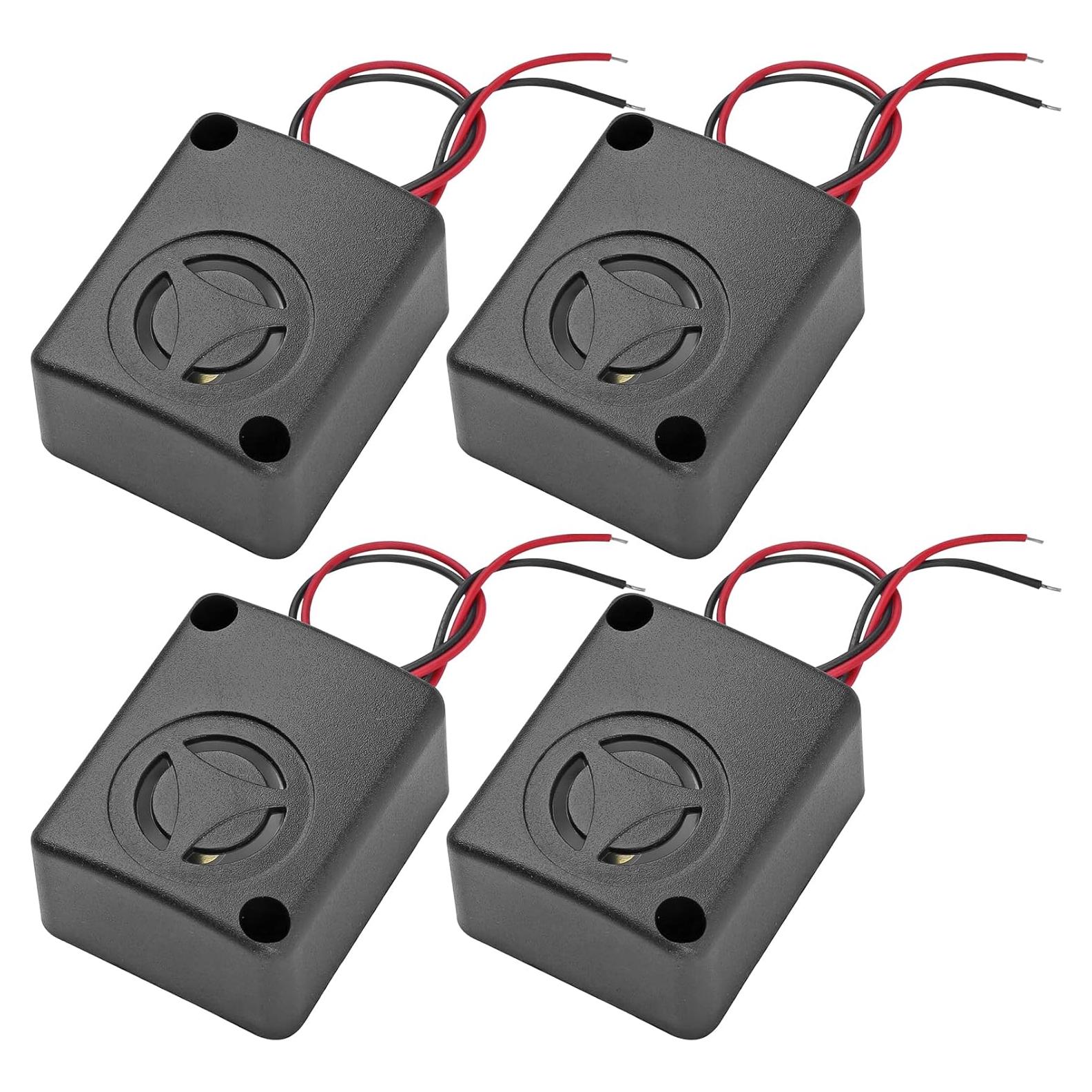 Alarma Piezoeléctrica Mini Manesi 110dB 12V 4PCS