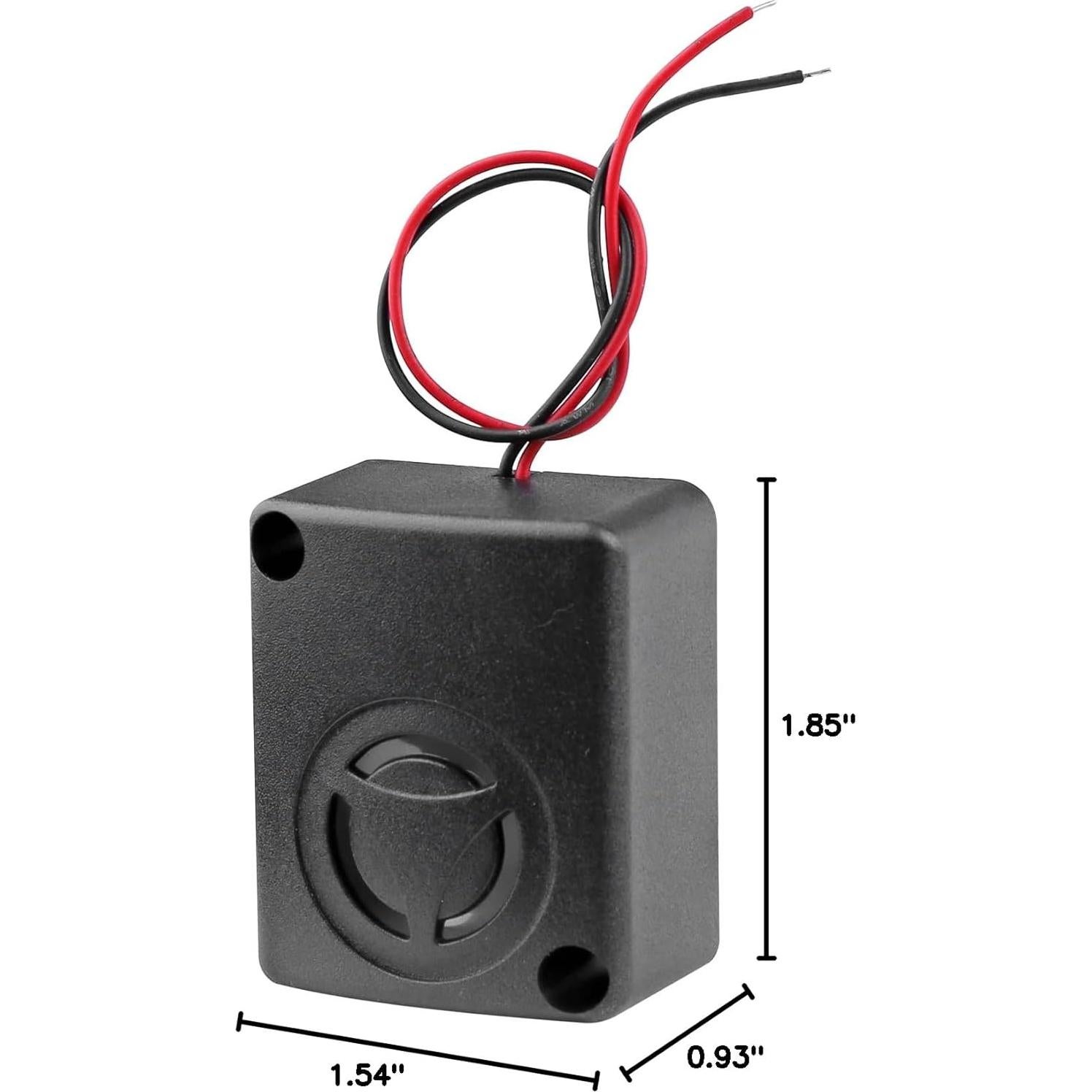 Alarma Piezoeléctrica Mini Manesi 110dB 12V 4PCS