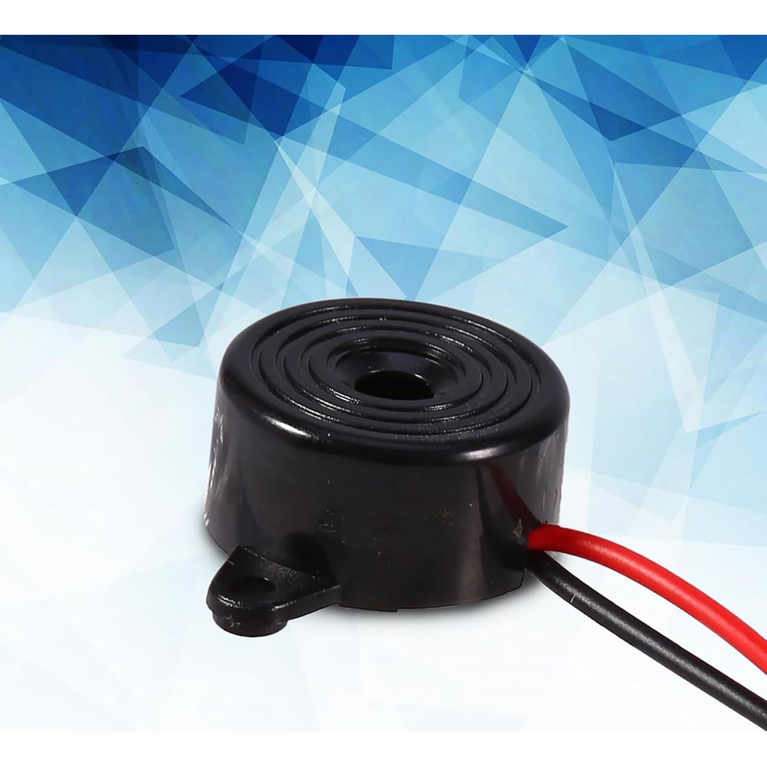 Zumbador Electrónico Piezoeléctrico Estink 12V 95dB 23mm