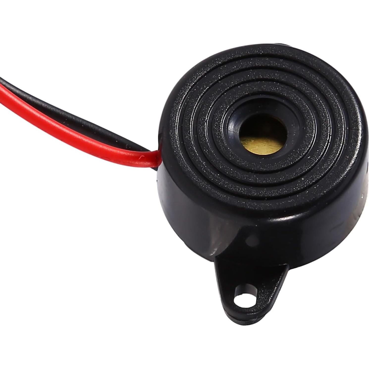 Zumbador Electrónico Piezoeléctrico Estink 12V 95dB 23mm