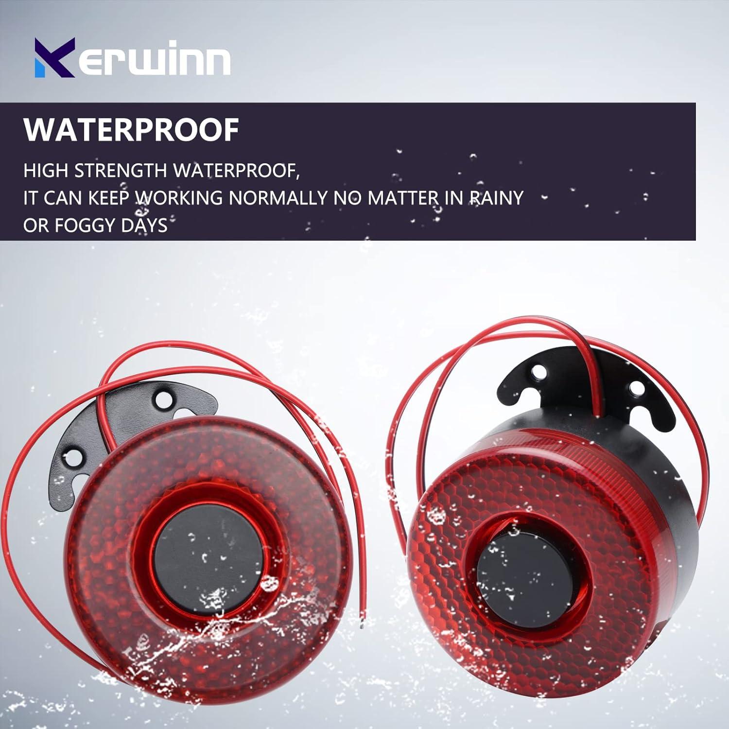 Alarma de Respaldo KERWINN TZ-Backup 24V 105DB con Luz LED