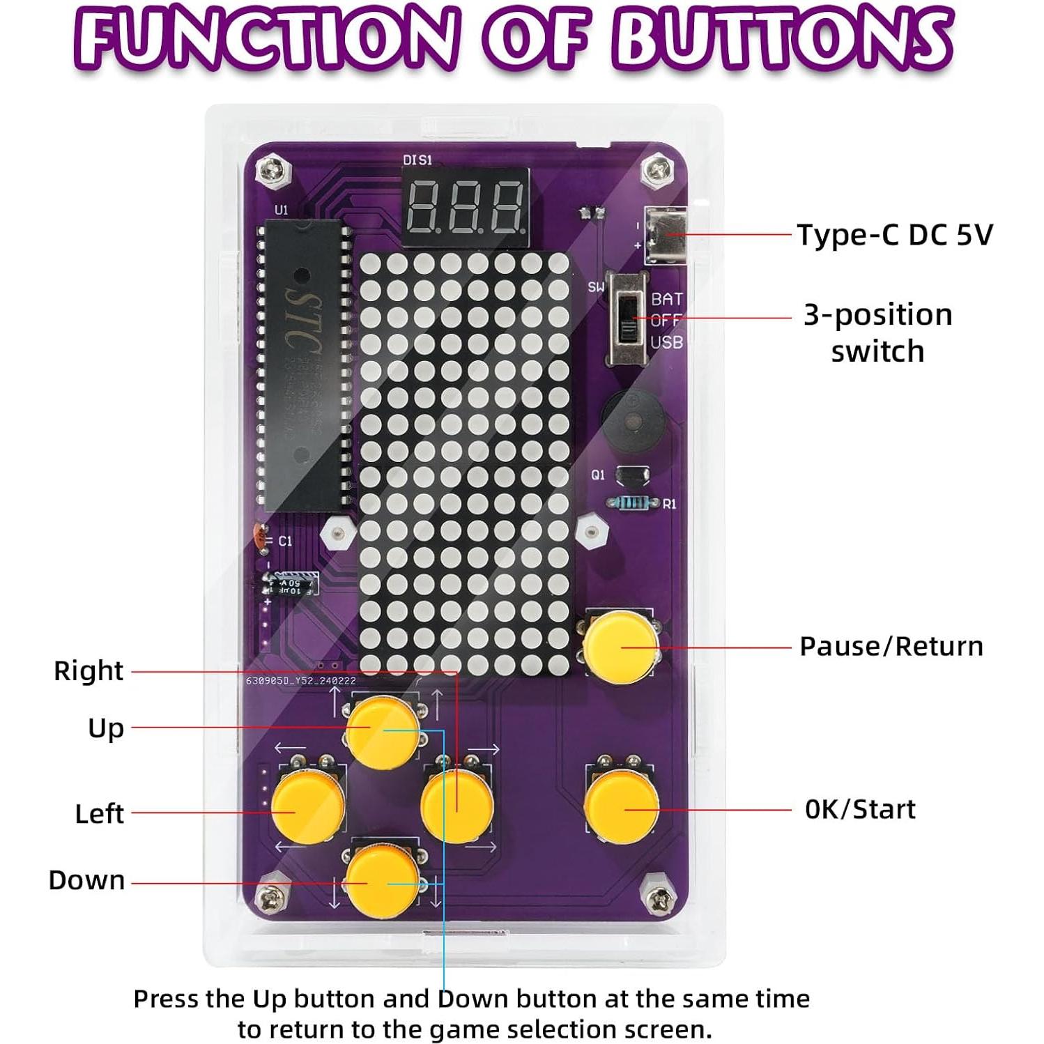 Kit de Soldadura Básico ScienSta DZ-01 para Educación STEM