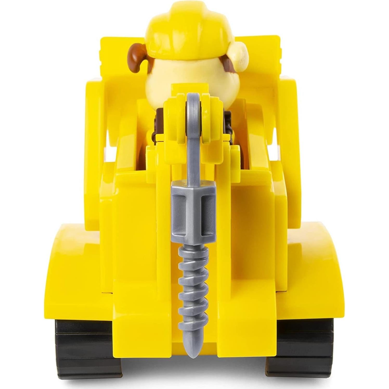 Bulldozer de Excavación Rubble - Patrulla Canina - 19x8.5 cm