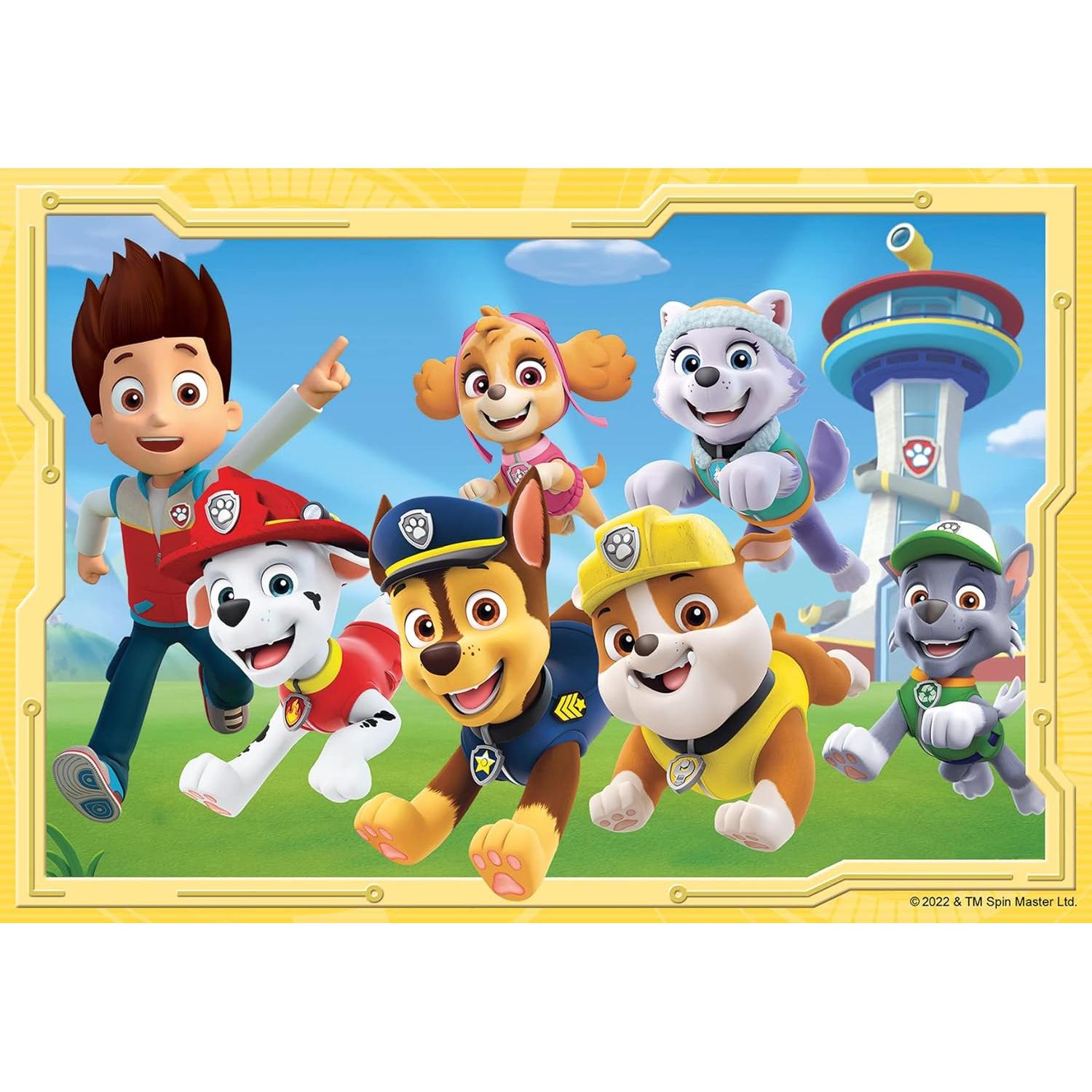 Rompecabezas Ravensburger Paw Patrol 2x12 Piezas 26x18 cm