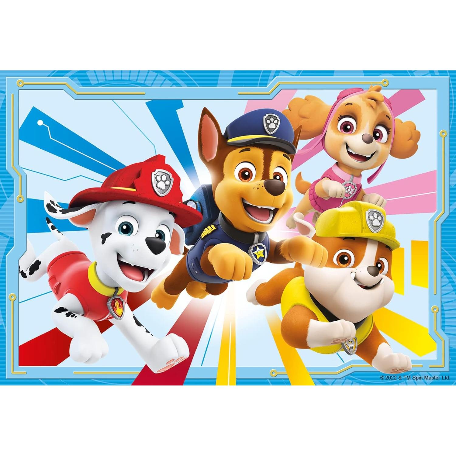 Rompecabezas Ravensburger Paw Patrol 2x12 Piezas 26x18 cm