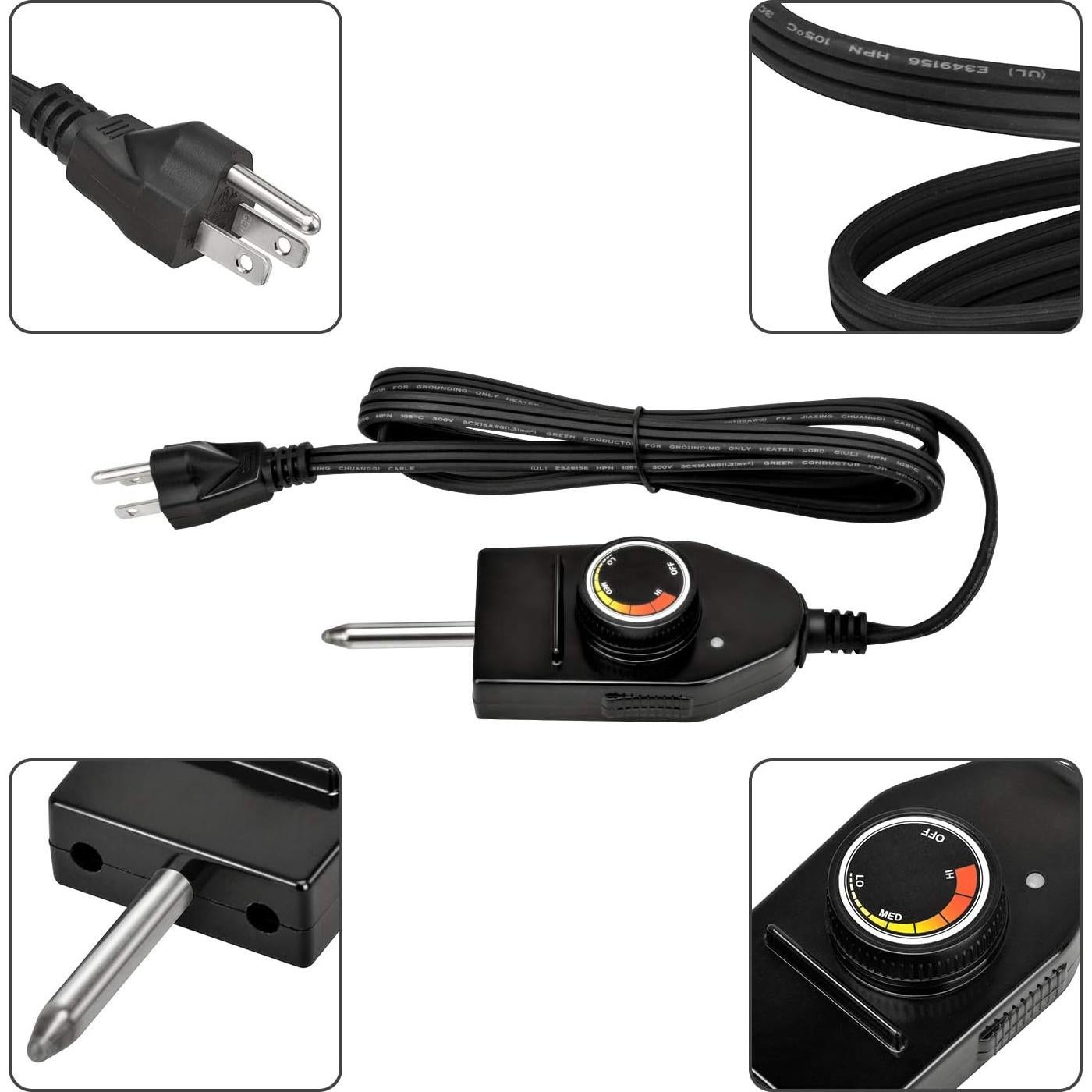 Elemento Calefactor Eléctrico 1500W Stanbroil para Parrilla