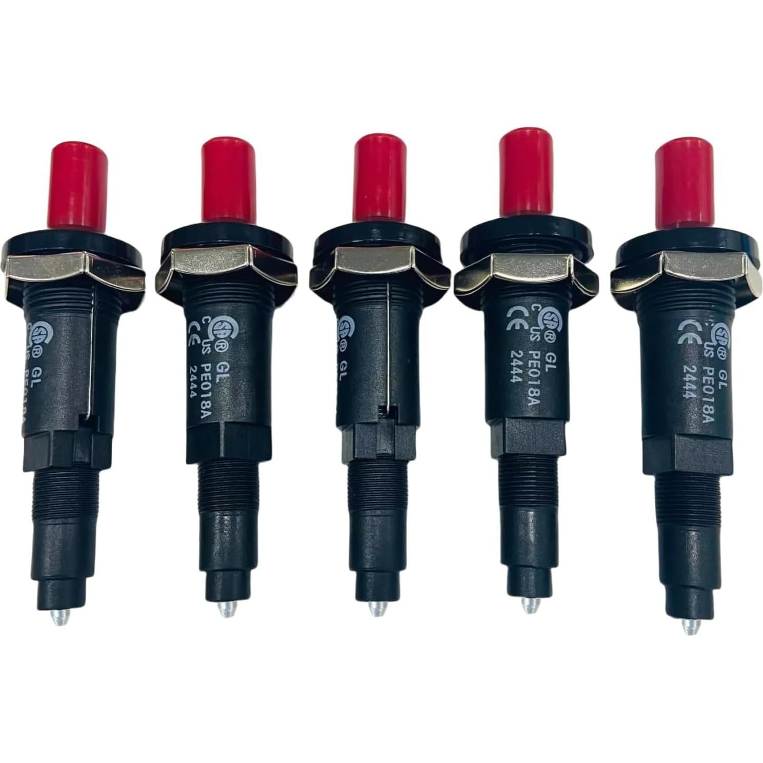 Paquete de 5 Encendedores Piezoeléctricos MCAMPAS 18mm