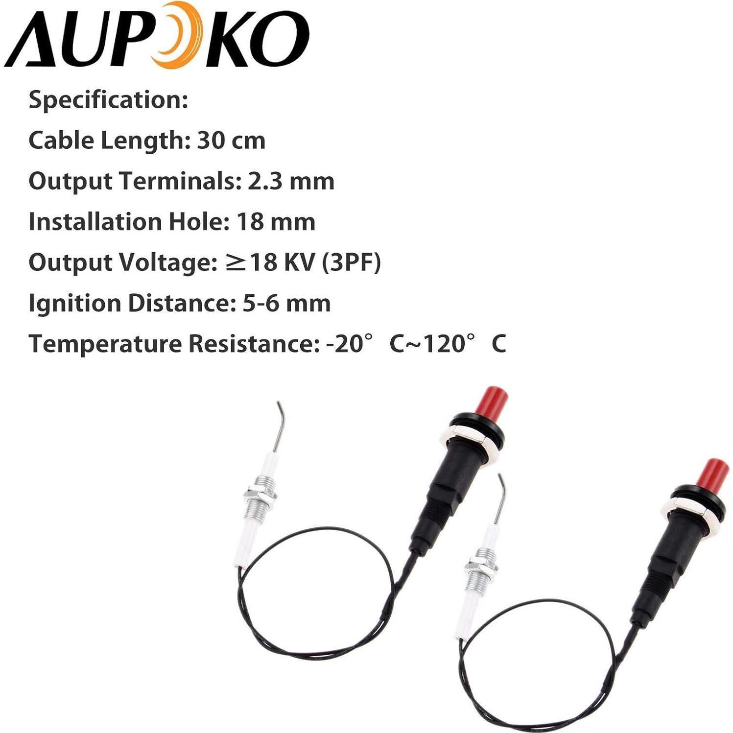 Kit de Encendedor Piezoeléctrico Aupoko para Gas 30 cm