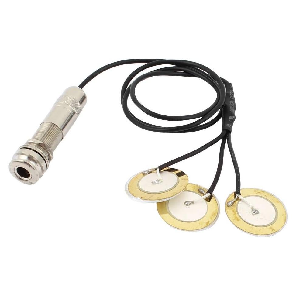 Micrófono Piezoeléctrico 3 en 1 para Guitarra y Violín