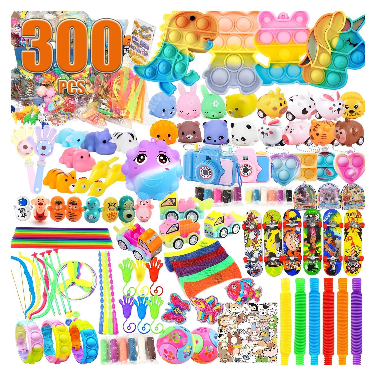 300 Juguetes de Fiesta Suxkbo para Niños 3-12 Años