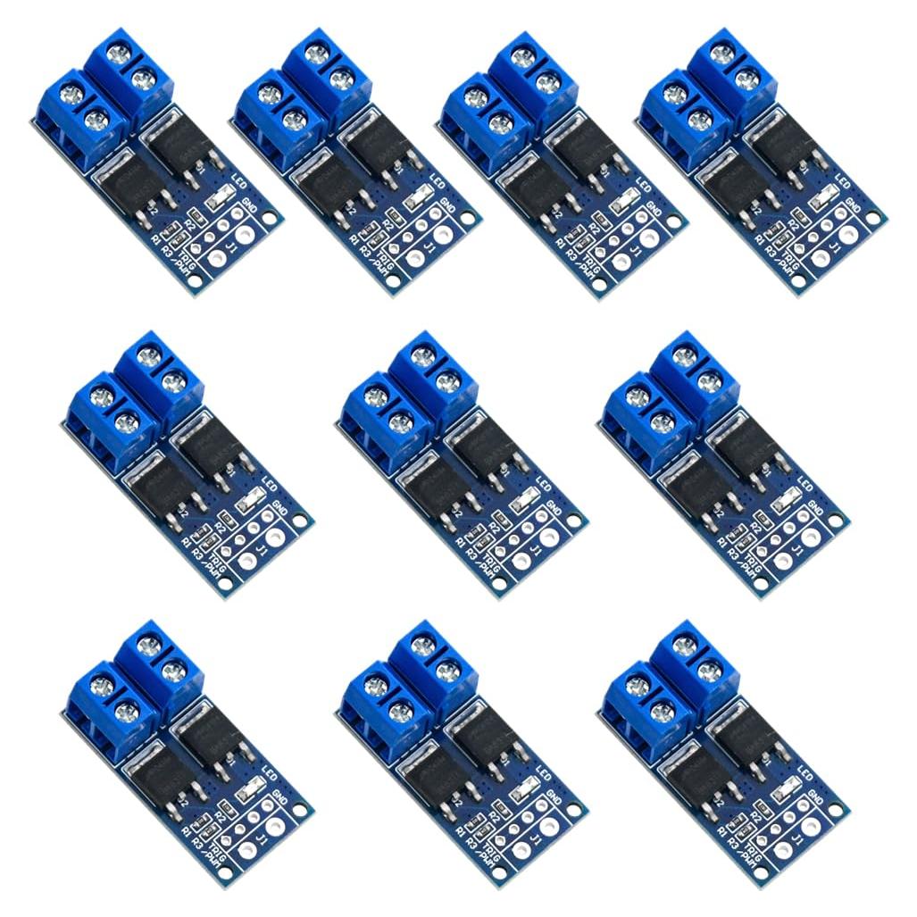 Módulo Interruptor MOS 10Pcs XLX 5-36V 400W Control Motor