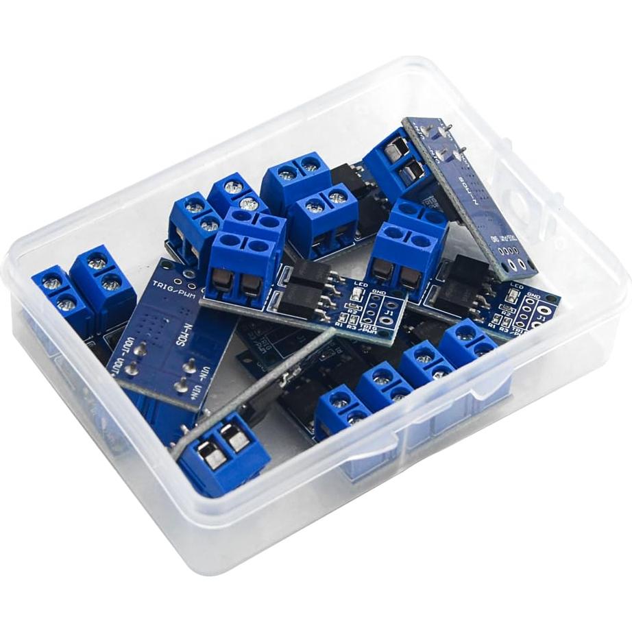 Módulo Interruptor MOS 10Pcs XLX 5-36V 400W Control Motor