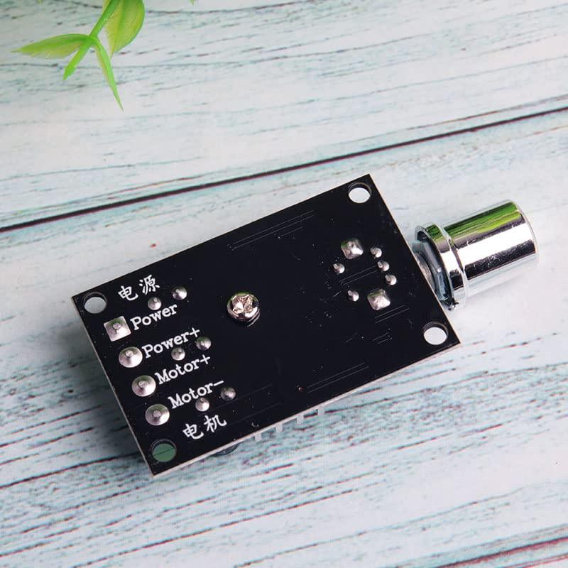 Controlador de Velocidad PWM DC 6-28V 3A 80W Acxico - 2 Pcs