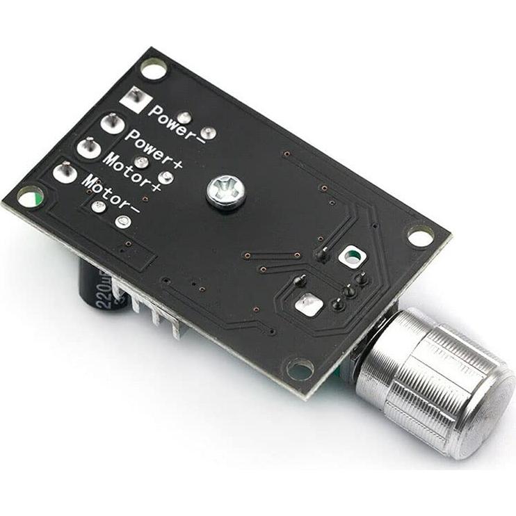 Controlador de Velocidad PWM DC 6-28V 3A 80W Acxico - 2 Pcs