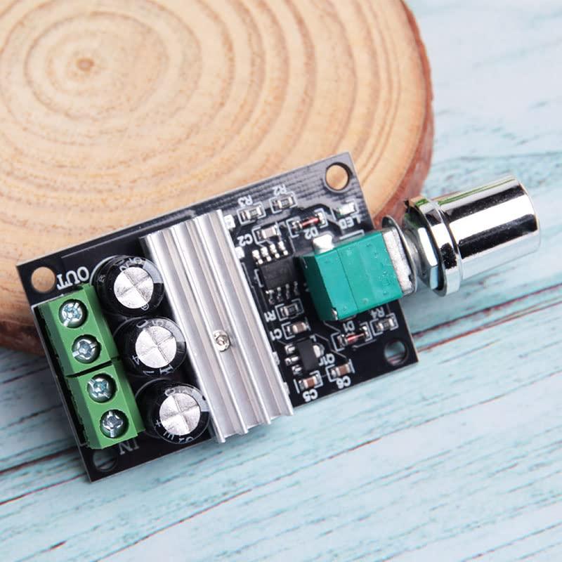 Controlador de Velocidad PWM DC 6-28V 3A 80W Acxico - 2 Pcs