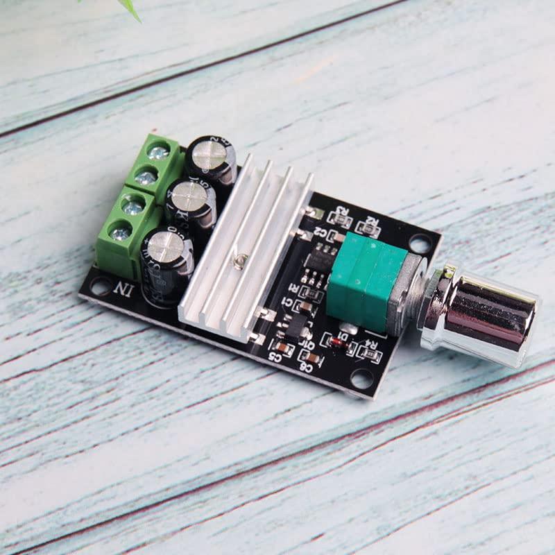 Controlador de Velocidad PWM DC 6-28V 3A 80W Acxico - 2 Pcs